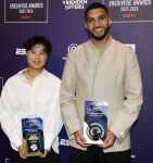 Maarssen 25 mei 2026
Ismael Saibari wordt gekozen tot beste speler van de nederlandse eredivie op het gala van ESPN in de Fabrique . De beste speler en speelster van de eredivisie Ismael Saibari en Kokona Iwasaki