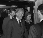 Eindhoven, 28 oktober 1988
Aankomst Jimmy Carter met zijn echtgenote Rosalyn Carter