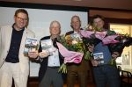 Den Haag 21 mei 2026
Boekpresentatie Jair Ferwerda in Den Haag bij Cafe restaurant Luden . Jair Ferwerda Beau v Erven Dorens Frits Barend en Wilfried de Jong 