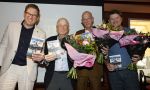 Den Haag 21 mei 2026
Boekpresentatie Jair Ferwerda in Den Haag bij Cafe restaurant Luden . Jair Ferwerda Beau v Erven Dorens Frits Barend en Wilfried de Jong 