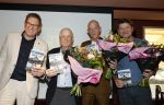Den Haag 21 mei 2026
Boekpresentatie Jair Ferwerda in Den Haag bij Cafe restaurant Luden . Jair Ferwerda Beau v Erven Dorens Frits Barend en Wilfried de Jong 