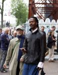Amsterdam 3 juni 2026
Jeangu Macrooy met zijn nieuwe vriend  Roman Brasser