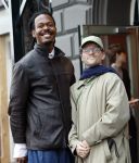 Amsterdam 3 juni 2026
Jeangu Macrooy met zijn nieuwe vriend  Roman Brasser