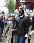 Amsterdam 3 juni 2026
Jeangu Macrooy met zijn nieuwe vriend  Roman Brasser