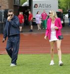 Amsterdam 4 juni 2026
Lunch met artiesten en influencers van de Amsterdamse zomer in het Olympisch stadion. Jeroen v d Boom en Leontien Mourits