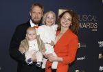 Leusden 20 mei 2026
Musical awards gala bij AFAS in Leusden .Joris Willem Smit met vrouw en kinderen 