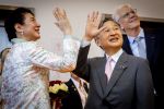 AMSTELVEEN  19 Juni 2026Keizer Nahurito, keizerin Masako van Japan tijdens een boomplant ceremonie in het Japanse Bloesempark tijdens de derde dag van het Japanse staatsbezoek aan Nederland.