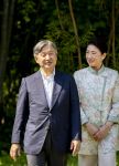 AMSTELVEEN  19 Juni 2026Keizer Nahurito, keizerin Masako van Japan tijdens een boomplant ceremonie in het Japanse Bloesempark tijdens de derde dag van het Japanse staatsbezoek aan Nederland.
