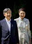 AMSTELVEEN  19 Juni 2026Keizer Nahurito, keizerin Masako van Japan tijdens een boomplant ceremonie in het Japanse Bloesempark tijdens de derde dag van het Japanse staatsbezoek aan Nederland.