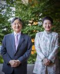 AMSTELVEEN  19 Juni 2026Keizer Nahurito, keizerin Masako van Japan tijdens een boomplant ceremonie in het Japanse Bloesempark tijdens de derde dag van het Japanse staatsbezoek aan Nederland.