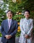 AMSTELVEEN  19 Juni 2026Keizer Nahurito, keizerin Masako van Japan tijdens een boomplant ceremonie in het Japanse Bloesempark tijdens de derde dag van het Japanse staatsbezoek aan Nederland.