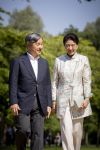 AMSTELVEEN  19 Juni 2026Keizer Nahurito, keizerin Masako van Japan tijdens een boomplant ceremonie in het Japanse Bloesempark tijdens de derde dag van het Japanse staatsbezoek aan Nederland.