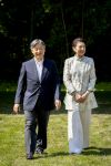 AMSTELVEEN  19 Juni 2026Keizer Nahurito, keizerin Masako van Japan tijdens een boomplant ceremonie in het Japanse Bloesempark tijdens de derde dag van het Japanse staatsbezoek aan Nederland.