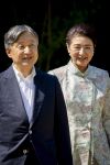 AMSTELVEEN  19 Juni 2026Keizer Nahurito, keizerin Masako van Japan tijdens een boomplant ceremonie in het Japanse Bloesempark tijdens de derde dag van het Japanse staatsbezoek aan Nederland.