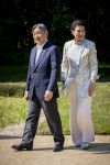 AMSTELVEEN  19 Juni 2026Keizer Nahurito, keizerin Masako van Japan tijdens een boomplant ceremonie in het Japanse Bloesempark tijdens de derde dag van het Japanse staatsbezoek aan Nederland.