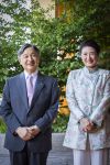 AMSTELVEEN  19 Juni 2026Keizer Nahurito, keizerin Masako van Japan tijdens een boomplant ceremonie in het Japanse Bloesempark tijdens de derde dag van het Japanse staatsbezoek aan Nederland.