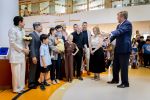 Utrecht, 19 Juni 2026 Keizer Nahurito, keizerin Masako van Japan en Koning Willem-Alexander en Koningin Maxima bezoeken het Prinses Maxima centrum voor kinder oncologie tijdens de derde dag van het Japanse staatsbezoek aan Nederland. 
