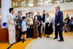 Utrecht, 19 Juni 2026 Keizer Nahurito, keizerin Masako van Japan en Koning Willem-Alexander en Koningin Maxima bezoeken het Prinses Maxima centrum voor kinder oncologie tijdens de derde dag van het Japanse staatsbezoek aan Nederland. 