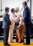 Utrecht, 19 Juni 2026 Keizer Nahurito, keizerin Masako van Japan en Koning Willem-Alexander en Koningin Maxima bezoeken het Prinses Maxima centrum voor kinder oncologie tijdens de derde dag van het Japanse staatsbezoek aan Nederland. 
