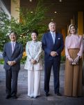 Utrecht, 19 Juni 2026 Keizer Nahurito, keizerin Masako van Japan en Koning Willem-Alexander en Koningin Maxima bezoeken het Prinses Maxima centrum voor kinder oncologie tijdens de derde dag van het Japanse staatsbezoek aan Nederland. 