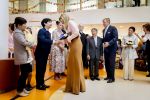 Utrecht, 19 Juni 2026 Keizer Nahurito, keizerin Masako van Japan en Koning Willem-Alexander en Koningin Maxima bezoeken het Prinses Maxima centrum voor kinder oncologie tijdens de derde dag van het Japanse staatsbezoek aan Nederland. 