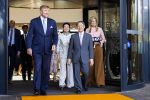 Utrecht, 19 Juni 2026 Keizer Nahurito, keizerin Masako van Japan en Koning Willem-Alexander en Koningin Maxima bezoeken het Prinses Maxima centrum voor kinder oncologie tijdens de derde dag van het Japanse staatsbezoek aan Nederland. 