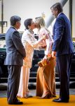 Utrecht, 19 Juni 2026 Keizer Nahurito, keizerin Masako van Japan en Koning Willem-Alexander en Koningin Maxima bezoeken het Prinses Maxima centrum voor kinder oncologie tijdens de derde dag van het Japanse staatsbezoek aan Nederland. 