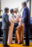 Utrecht, 19 Juni 2026 Keizer Nahurito, keizerin Masako van Japan en Koning Willem-Alexander en Koningin Maxima bezoeken het Prinses Maxima centrum voor kinder oncologie tijdens de derde dag van het Japanse staatsbezoek aan Nederland. 