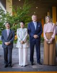 Utrecht, 19 Juni 2026 Keizer Nahurito, keizerin Masako van Japan en Koning Willem-Alexander en Koningin Maxima bezoeken het Prinses Maxima centrum voor kinder oncologie tijdens de derde dag van het Japanse staatsbezoek aan Nederland. 