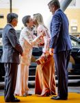 Utrecht, 19 Juni 2026 Bezoek aan het Prinses MÃ¡xima Centrum voor kinderoncologie van koningin Maxima koning Willem-Alexander Keizer Naruhito  en zijn vrouw Keizerin Masako 