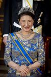 Amsterdam, 17 Juni 2026 Keizer Naruhito, keizerin Masako van Japan, Koning Willem Alexander Koningin Maxima Prinses Amalia en Prinses Ariane tijdens het staatsbanket in het Koninklijk Paleis Amsterdam. 

Naruhito brengt een driedaags staatsbezoek aan Nederland.

