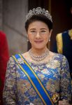 Amsterdam, 17 Juni 2026 Keizer Naruhito, keizerin Masako van Japan, Koning Willem Alexander Koningin Maxima Prinses Amalia en Prinses Ariane tijdens het staatsbanket in het Koninklijk Paleis Amsterdam. 

Naruhito brengt een driedaags staatsbezoek aan Nederland.

