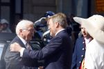 Amsterdam 9 juni 2026
Op uitnodiging van Zijne Majesteit de Koning - Koning Willem Alexander en Koningin Maxima brengt de bondspresident van Duitsland, Frank-Walter Steinmeier, een staatsbezoek aan Nederland. Hij wordt hierbij vergezeld door zijn echtgenote Elke BÃ¼denbender.