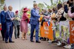 ROERMOND 19 mei 2026 Koning Willem Alexander en Koningin Maxima brengen een streekbezoek aan de gemeenten Maasgouw, Echt-Susteren, Roerdalen en Roermond. Tijdens het streekbezoek bezoekt het paar de schutterij in Wessem, Abdij Lilbosch in Echt, het smalste stukje Nederland in Illikhoven en Roermond, 19 Mei 2026. 
