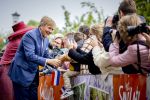 ROERMOND 19 mei 2026 Koning Willem Alexander en Koningin Maxima brengen een streekbezoek aan de gemeenten Maasgouw, Echt-Susteren, Roerdalen en Roermond. Tijdens het streekbezoek bezoekt het paar de schutterij in Wessem, Abdij Lilbosch in Echt, het smalste stukje Nederland in Illikhoven en Roermond, 19 Mei 2026. 