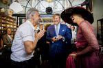 ROERMOND 19 mei 2026 Koning Willem Alexander en Koningin Maxima brengen een streekbezoek aan de gemeenten Maasgouw, Echt-Susteren, Roerdalen en Roermond. Tijdens het streekbezoek bezoekt het paar de schutterij in Wessem, Abdij Lilbosch in Echt, het smalste stukje Nederland in Illikhoven en Roermond, 19 Mei 2026. 