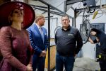 ROERMOND 19 mei 2026 Koning Willem Alexander en Koningin Maxima brengen een streekbezoek aan de gemeenten Maasgouw, Echt-Susteren, Roerdalen en Roermond. Tijdens het streekbezoek bezoekt het paar de schutterij in Wessem, Abdij Lilbosch in Echt, het smalste stukje Nederland in Illikhoven en Roermond, 19 Mei 2026. 
