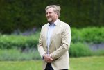 Den Haag 21 mei 2026
Fotouurtje met de koninklijke familie in de Hollandse tuin van Park Clingendael . Aanwezig Koning Willem Alexander Koningin Maxima Prinses Amalia Prinses Alexia en Prinses Ariane . 