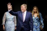 DEN HAAG 30 juni 2026 Koning Willem-Alexander, Koningin Maxima en Prinses Amalia is aanwezig bij de buitengewone vergadering van de Raad van State ter gelegenheid van het afscheid van de heer Thom de Graaf als vice-president.