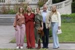 Den Haag 21 mei 2026
Fotouurtje met de koninklijke familie in de Hollandse tuin van Park Clingendael . Aanwezig Koning Willem Alexander Koningin Maxima Prinses Amalia Prinses Alexia en Prinses Ariane . 