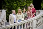 Den Haag 21 mei 2026
Fotouurtje met de koninklijke familie in de Hollandse tuin van Park Clingendael . Aanwezig Koning Willem Alexander Koningin Maxima Prinses Amalia Prinses Alexia en Prinses Ariane . 