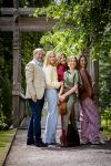 Den Haag 21 mei 2026
Fotouurtje met de koninklijke familie in de Hollandse tuin van Park Clingendael . Aanwezig Koning Willem Alexander Koningin Maxima Prinses Amalia Prinses Alexia en Prinses Ariane . 