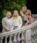Den Haag 21 mei 2026
Fotouurtje met de koninklijke familie in de Hollandse tuin van Park Clingendael . Aanwezig Koning Willem Alexander Koningin Maxima Prinses Amalia Prinses Alexia en Prinses Ariane . 