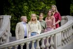Den Haag 21 mei 2026
Fotouurtje met de koninklijke familie in de Hollandse tuin van Park Clingendael . Aanwezig Koning Willem Alexander Koningin Maxima Prinses Amalia Prinses Alexia en Prinses Ariane . 