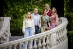 Den Haag 21 mei 2026
Fotouurtje met de koninklijke familie in de Hollandse tuin van Park Clingendael . Aanwezig Koning Willem Alexander Koningin Maxima Prinses Amalia Prinses Alexia en Prinses Ariane . 