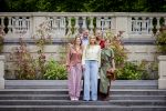 Den Haag 21 mei 2026
Fotouurtje met de koninklijke familie in de Hollandse tuin van Park Clingendael . Aanwezig Koning Willem Alexander Koningin Maxima Prinses Amalia Prinses Alexia en Prinses Ariane . 