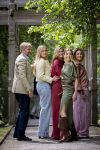 Den Haag 21 mei 2026
Fotouurtje met de koninklijke familie in de Hollandse tuin van Park Clingendael . Aanwezig Koning Willem Alexander Koningin Maxima Prinses Amalia Prinses Alexia en Prinses Ariane . 