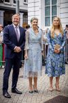 DEN HAAG 30 juni 2026 Koning Willem-Alexander, Koningin Maxima en Prinses Amalia is aanwezig bij de buitengewone vergadering van de Raad van State ter gelegenheid van het afscheid van de heer Thom de Graaf als vice-president.