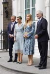 Den Haag 30 juni 2026
Koning Willem Alexander Koningin Maxima en prinses Amalia bij afscheid van Thom de Graaf in raad v State .