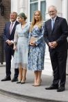 Den Haag 30 juni 2026
Koning Willem Alexander Koningin Maxima en prinses Amalia bij afscheid van Thom de Graaf in raad v State .